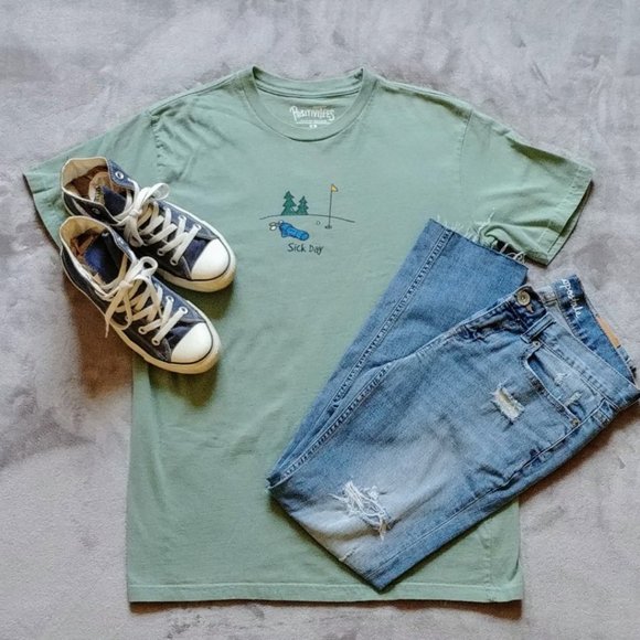 PositiviTees Tops - Sick Day at the Golf course Tee